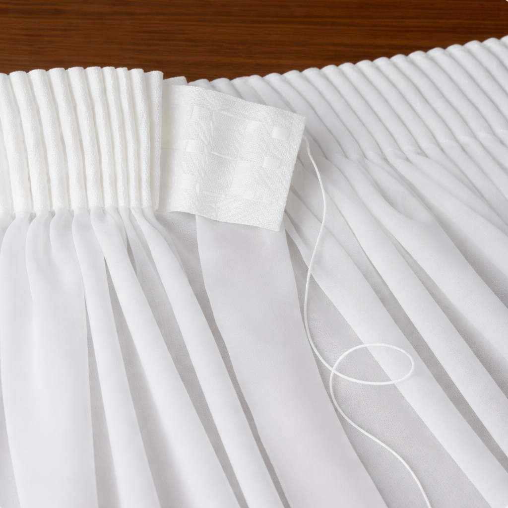 Pencil Pleat (1:1.5)